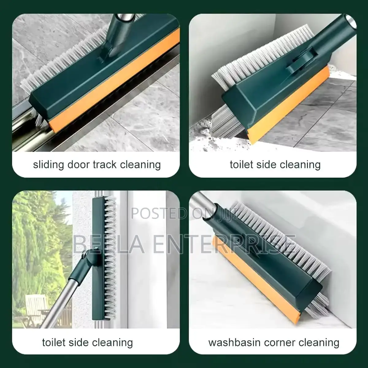 3 in 1 Magic Brush Floor Scrub Brush Broom