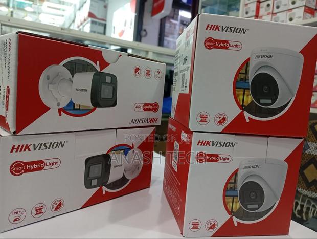 Smart Hybrid Hikvision 2mp Dome/Bullet Camera