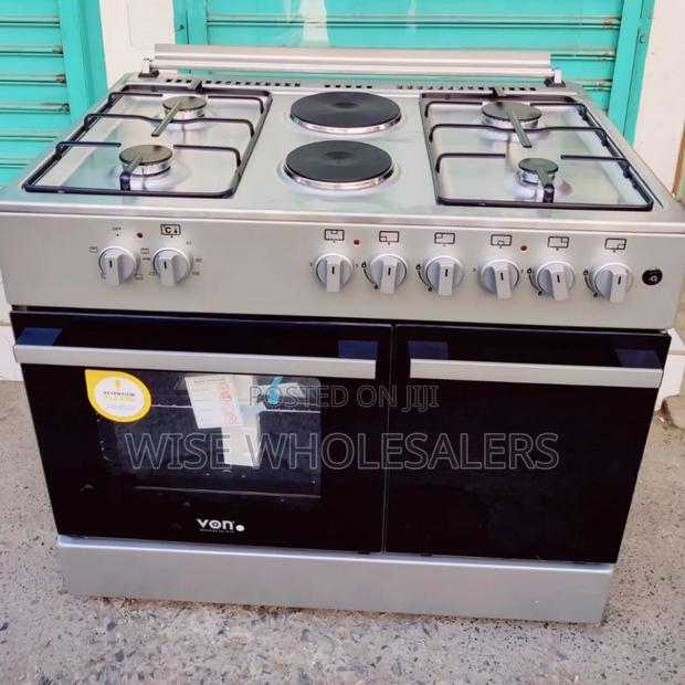Von Cooker 4 Gas + 2 Electric - Vcf964241nfs, Silver