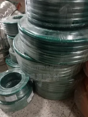 Green Braided Hose Pipe 1/2" by 30m Roll