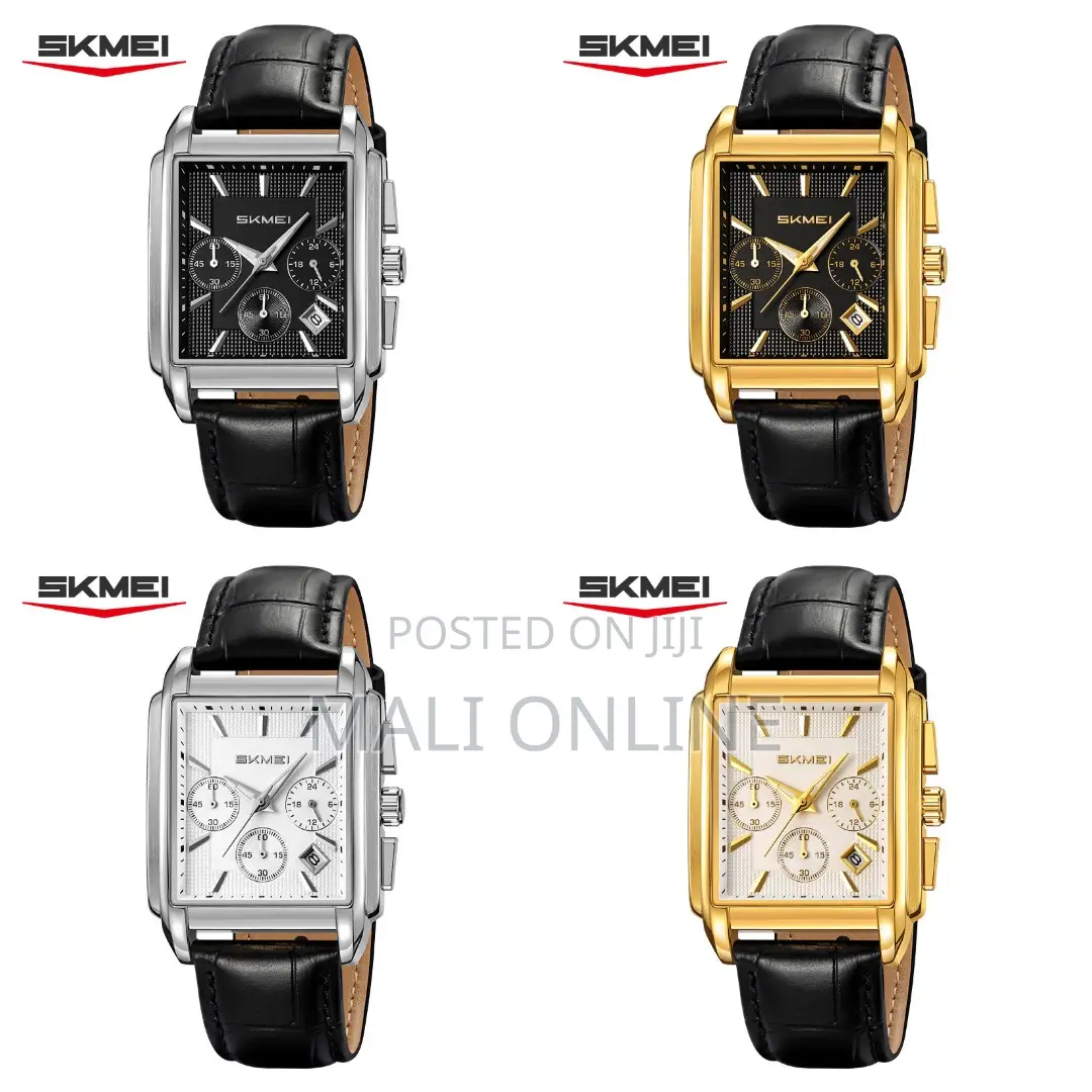 Skmei Chronograph Gents Watch 2339 Leather Strap Men's Watch