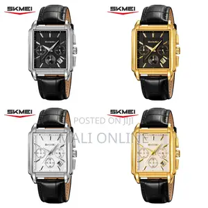 Skmei Chronograph Gents Watch 2339 Leather Strap Men's Watch