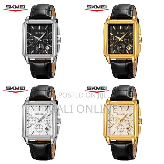 Skmei Chronograph Gents Watch 2339 Leather Strap Men's Watch