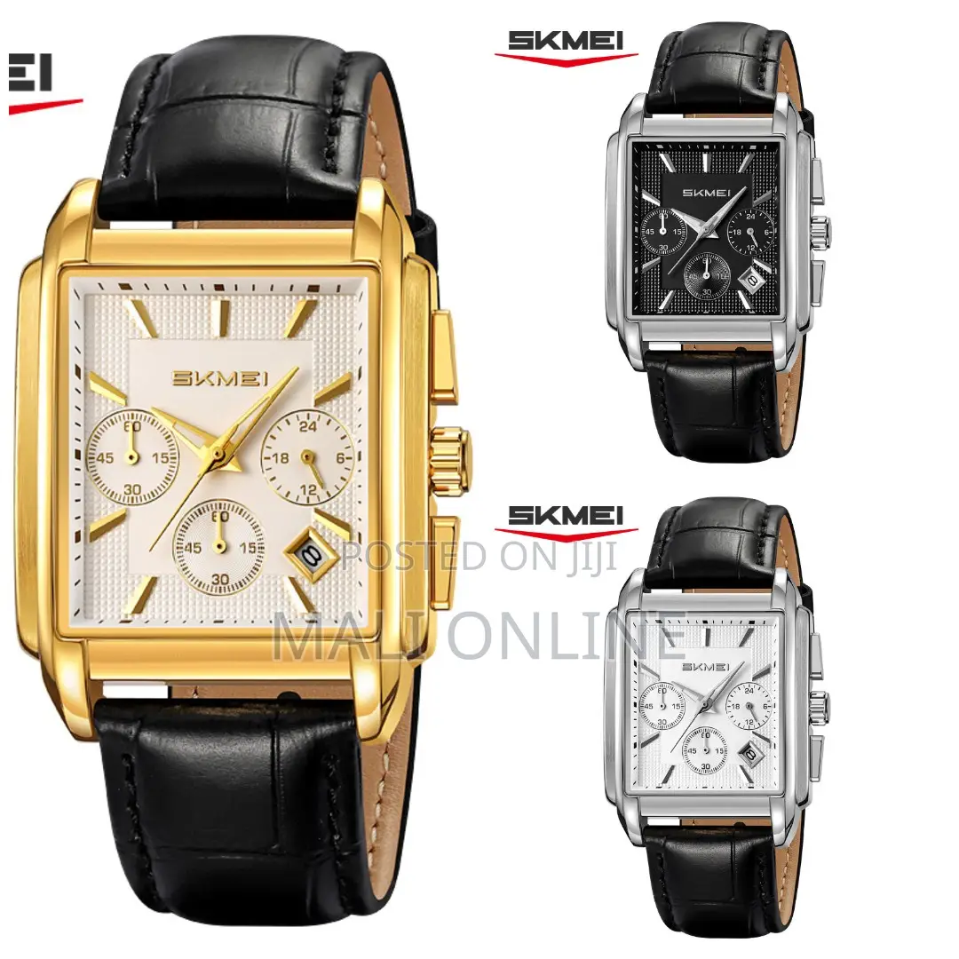 Skmei Chronograph Gents Watch 2339 Leather Strap Men's Watch