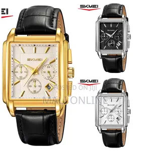 Skmei Chronograph Gents Watch 2339 Leather Strap Men's Watch