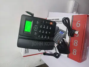 Wireless GSM Desk Phone – Model FWP 6588 With Sim Card Support