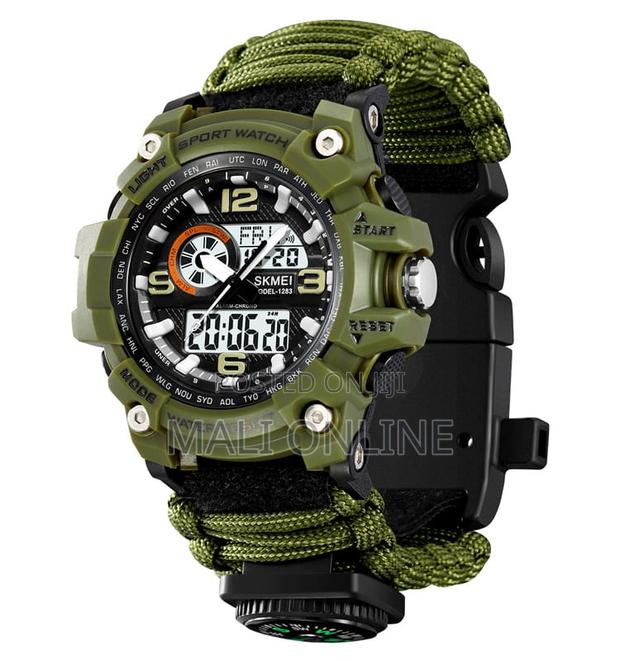 Skmei Sports Watch 1283 Men’S Digital Dual Time Display Waterproof