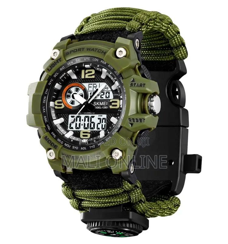 Skmei Sports Watch 1283 Men’S Digital Dual Time Display Waterproof