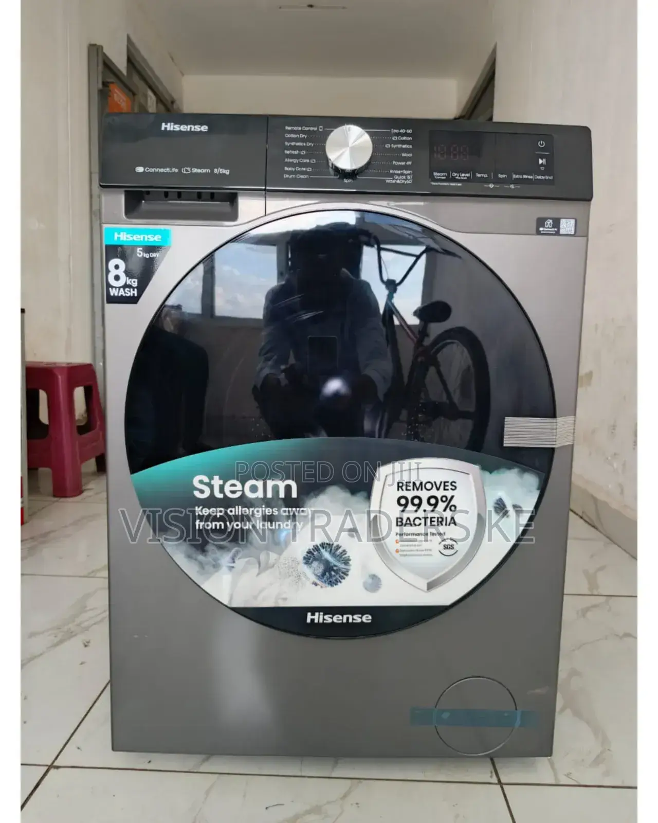 Hisense 8kg Washer 5kg Dryer Full Automatic Washing Machine