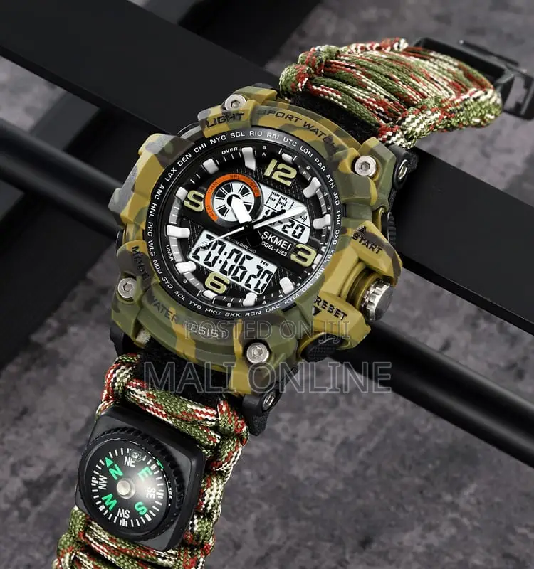 Skmei Sports Watch 1283 Men’S Digital Dual Time Display Waterproof
