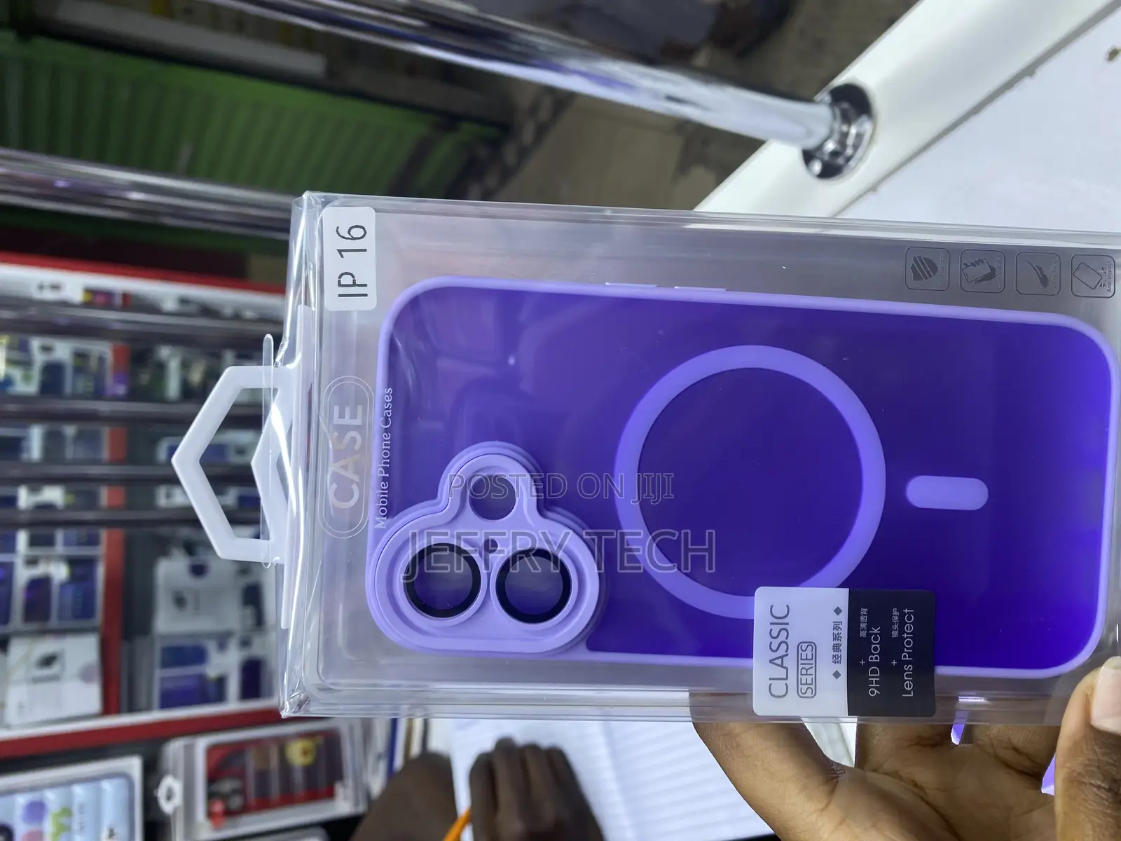 Wahaal iPhone 16 Translucent Magnetic Matte Phone Case