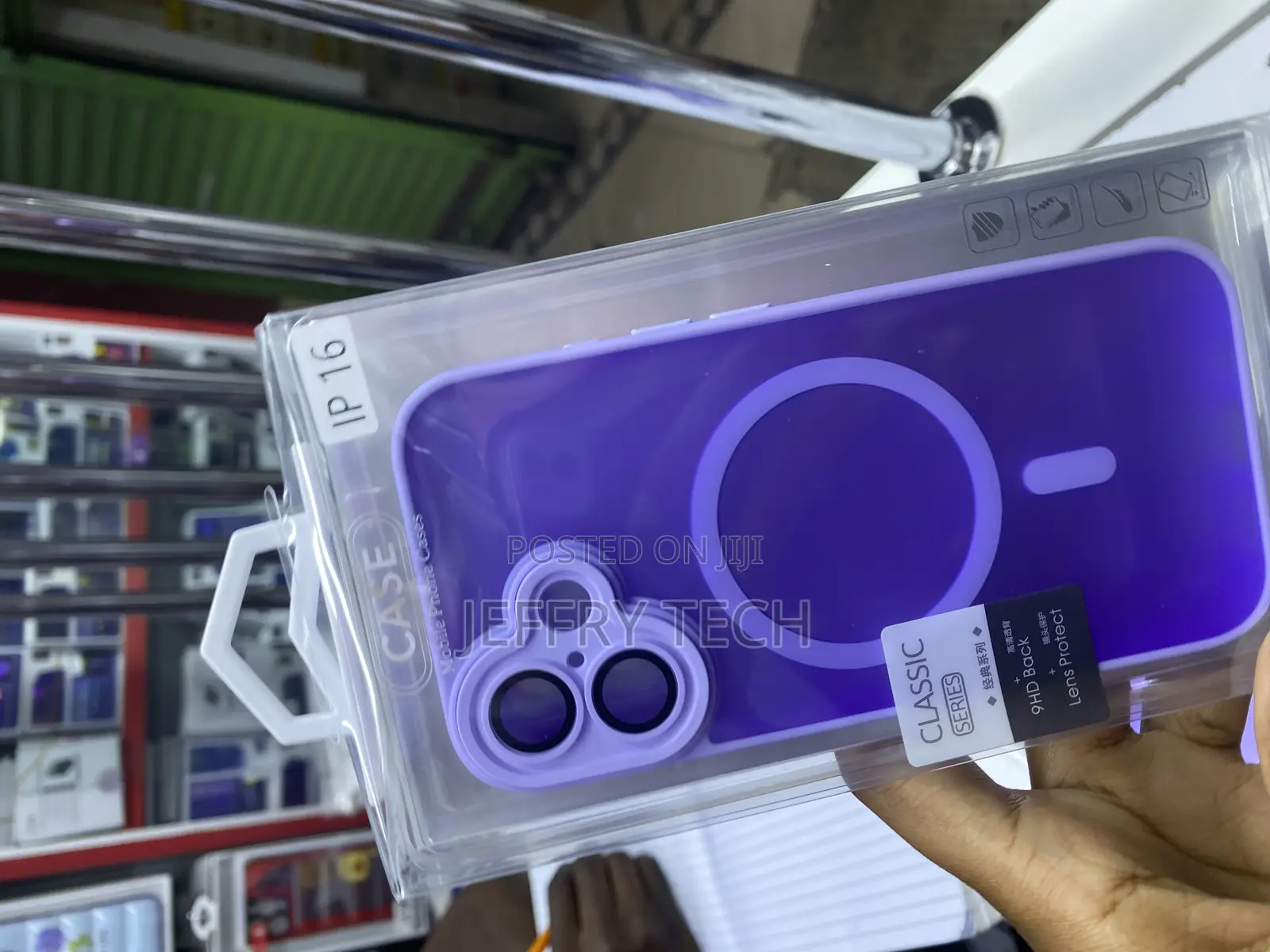 Wahaal iPhone 16 Translucent Magnetic Matte Phone Case