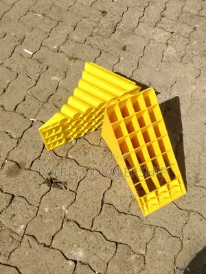 Yellow Plastic Wheel Chocks