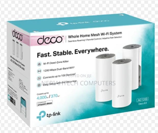 Tp-Link Deco E4-3 Ac1200 Mesh Wi-Fi System (3 Pack) - main view