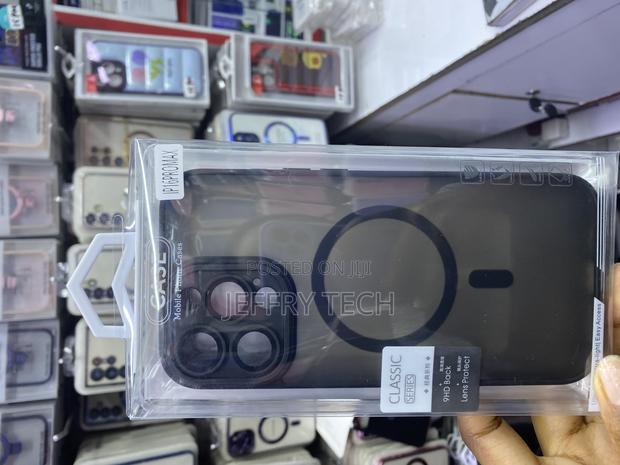 Moph Magnetic Translucent Matte Back Bumper Phone Case for 16 Pro Max - main view