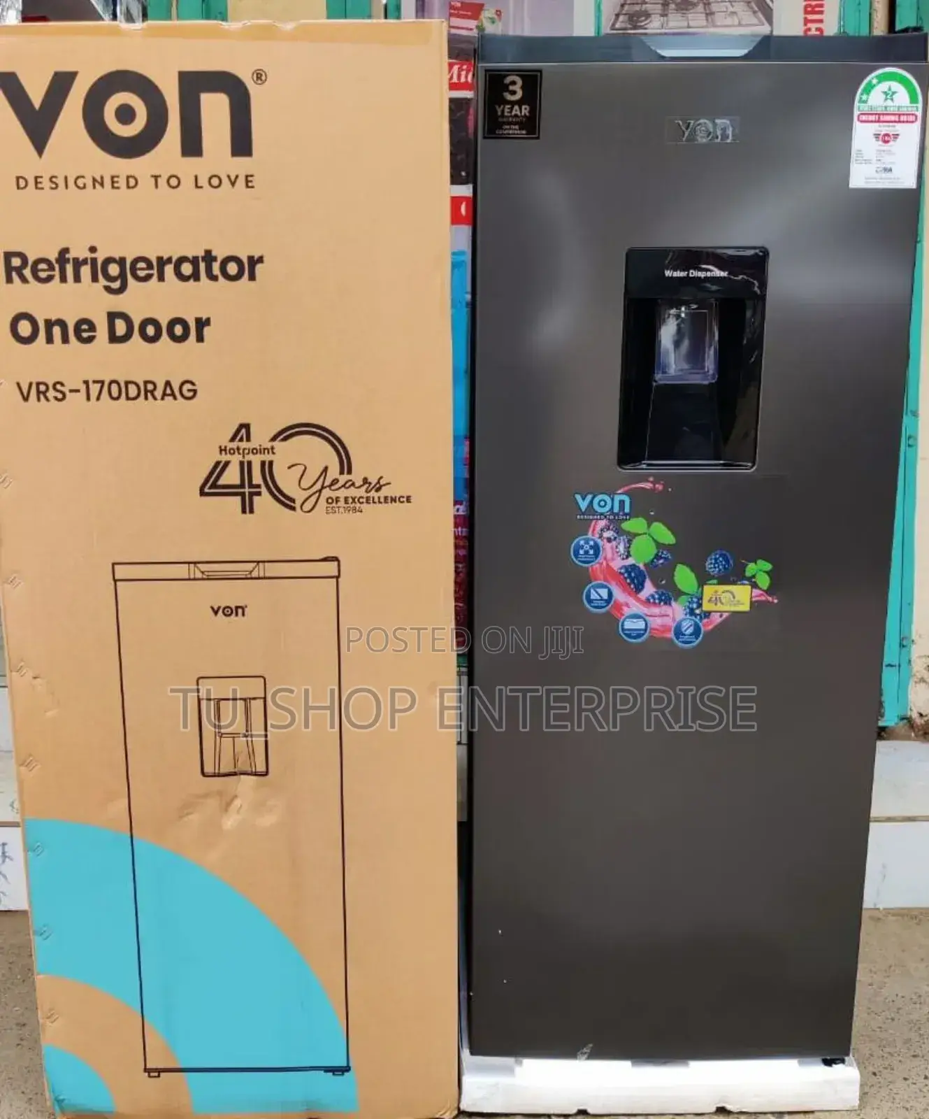 Single Door Fridge 170 Von