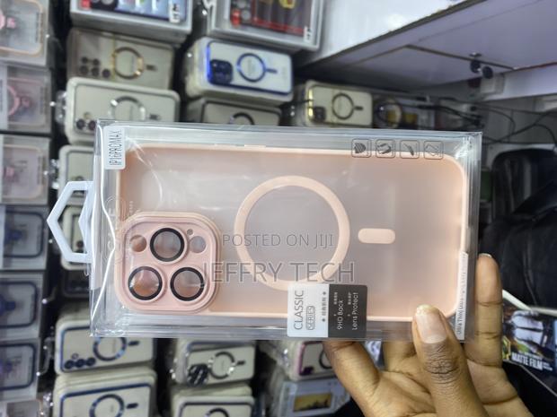 Mieer Magnetic Translucent Matte Back Bumper Phone Case for 16 Pro Max - main view