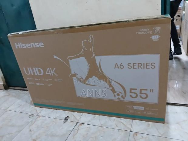 Hisense 55 Inches Smart Android Frameless Tv 4 K - main view