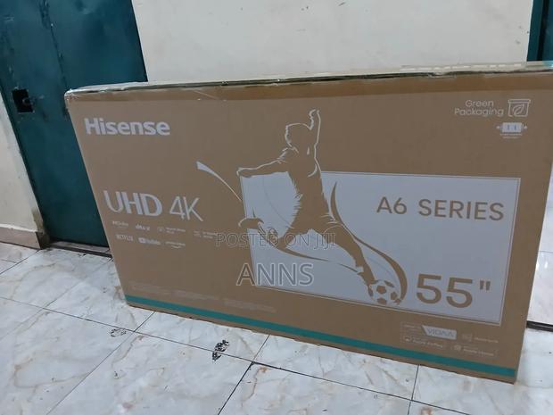 Hisense 55 Inches Smart Android Frameless Tv 4 K - thumbnail 3