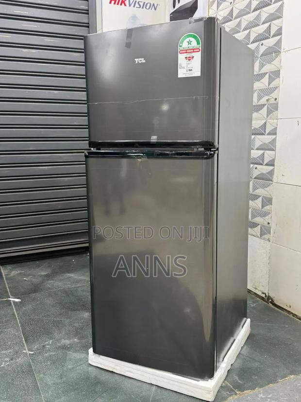 TCL 153 Litres Double Door Fridge .