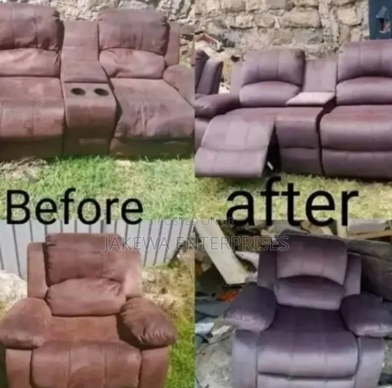 Recliner Repair Upholstery Service and Free Consultation