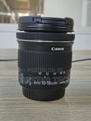 Canon Ef-S 10-18mm F/4.5-5.6 Is STM Lens (Still New)