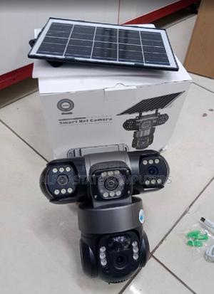 3 Lens 3 Video 4g Solar CCTV Security Camera Outdoor Waterproof. - thumbnail 2