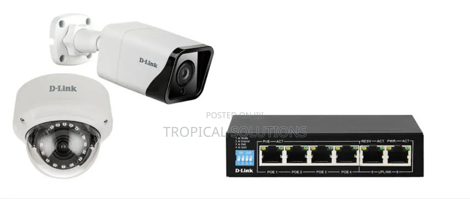 D-Link 6-Port Gigabit Poe Switch DGS-F1006p
