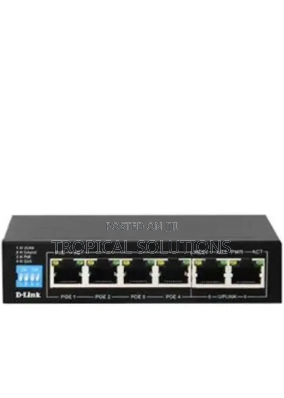 D-Link 6-Port Gigabit Poe Switch DGS-F1006p