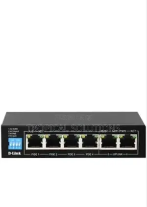 D-Link 6-Port Gigabit Poe Switch DGS-F1006p
