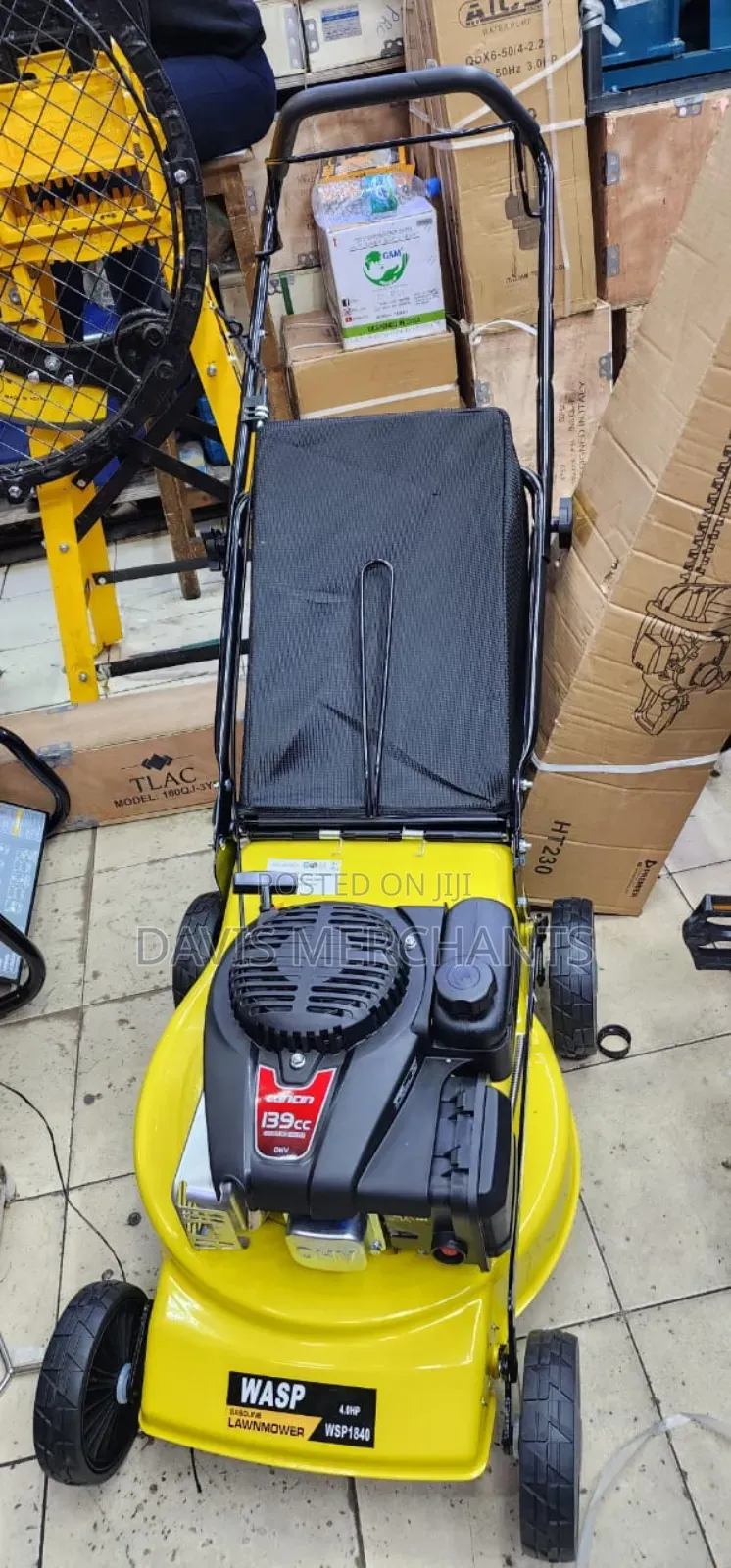 Wasp Lawnmower Machine