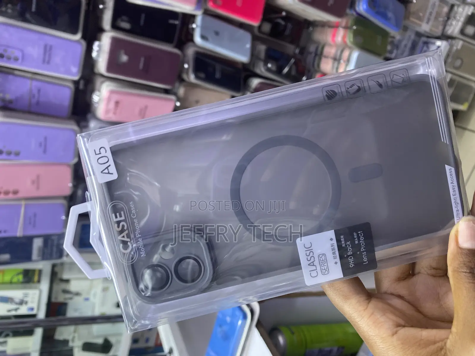 Uedue for Samsung Galaxy A05 Translucent Magsafe Case