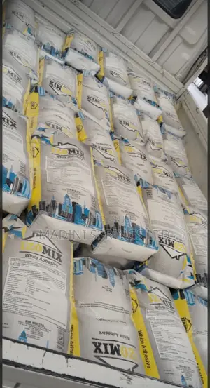 Izomix White Adhesive(For Big Porcelain Tiles, Mosaic, Stones,Marbles)