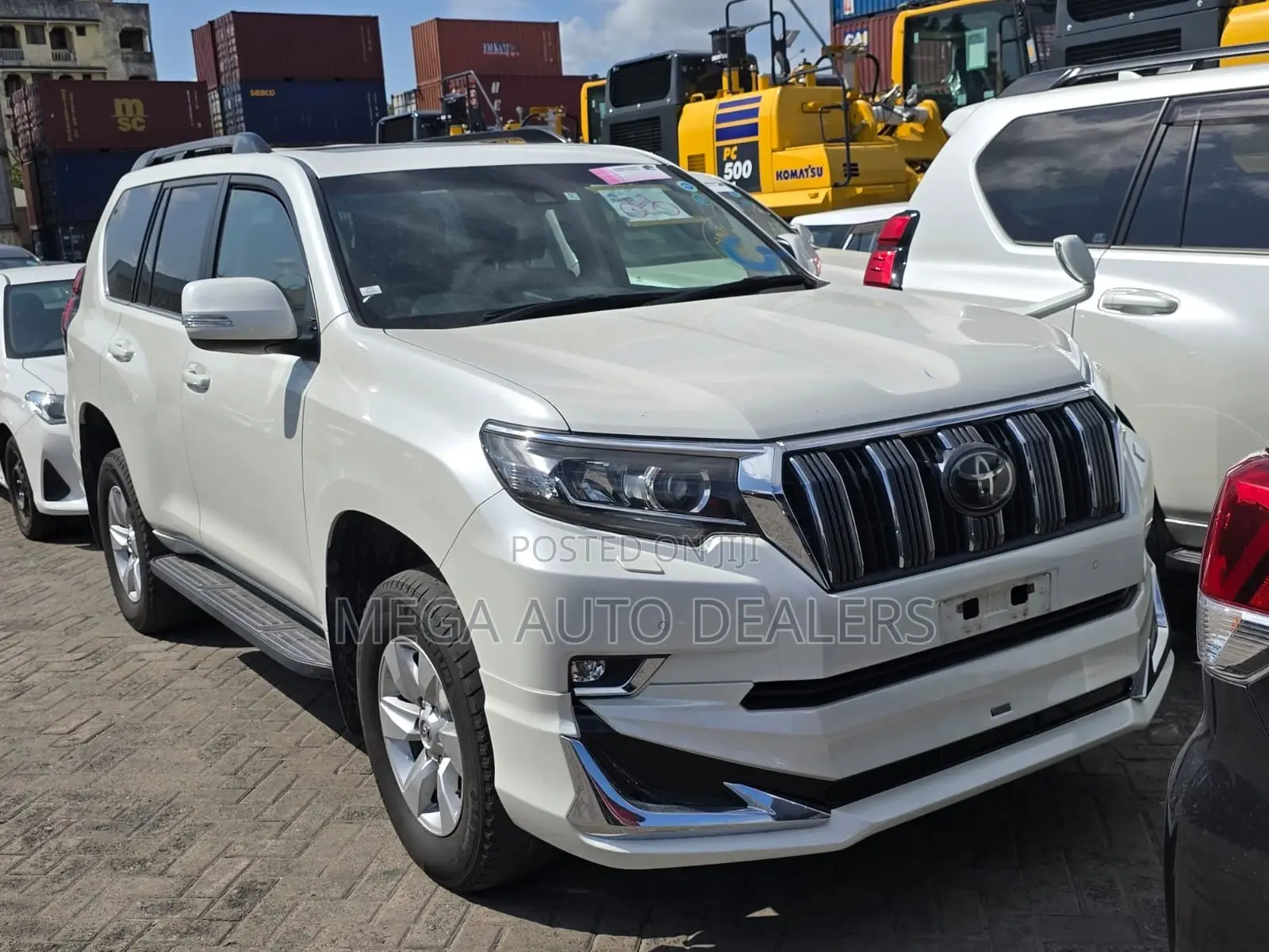 Toyota Land Cruiser Prado 2018 White