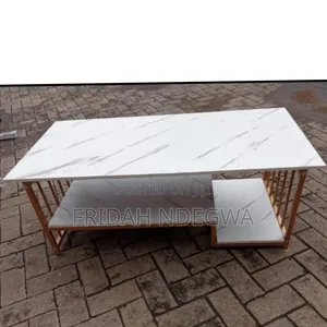 White Marble Coffee Table
