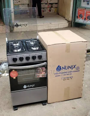 New Model 50*55 Nunix Full Gas Standing Cooker