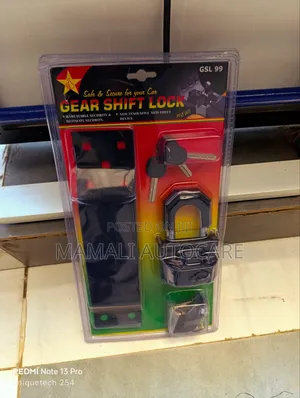Universal Gear Shift Lock for Manual Automatic Cars