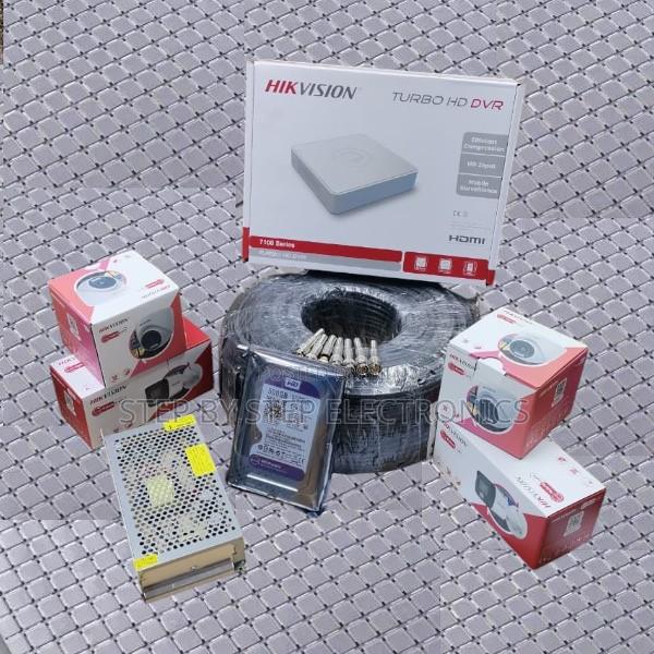 Hikvision 4 Smart Hybrid Cameras 1080p Full Hd CCTV Security Full Kit