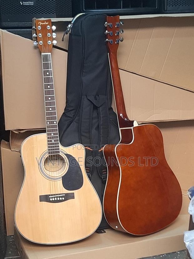 Semi Acoustic Box Guitar - main view