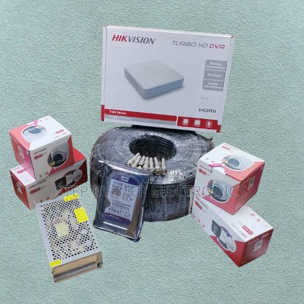 Hikvision 4 Smart Hybrid 1080p 2mp Real Time Capture CCTV Cameras Kit
