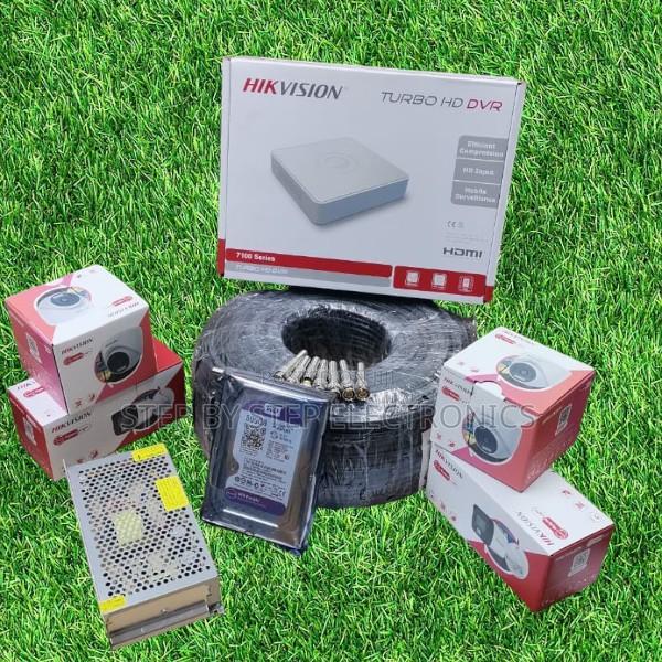 4 Hikvision Smart Hybrid 1080p Full Hd CCTV Cameras Installation Kit