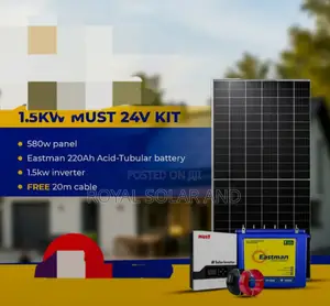 1.5kva MPPT Solar Kit