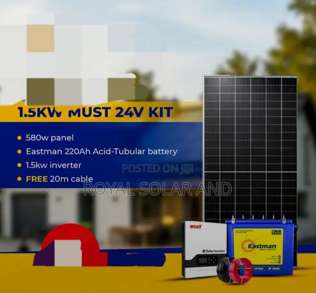 1.5kva MPPT Solar Kit - main view