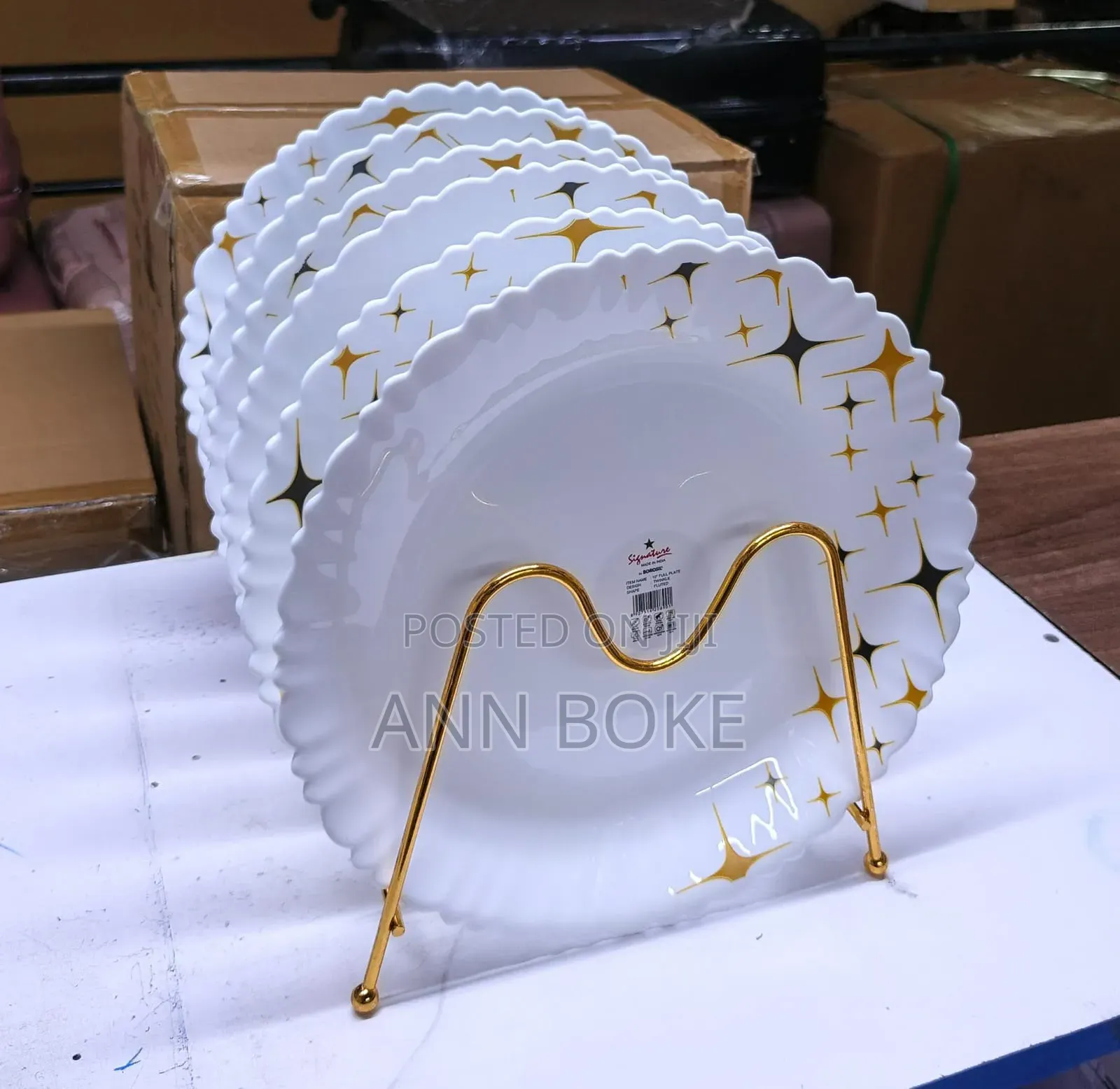 10" Signature Plates
Available at 
Set of 6 PCS