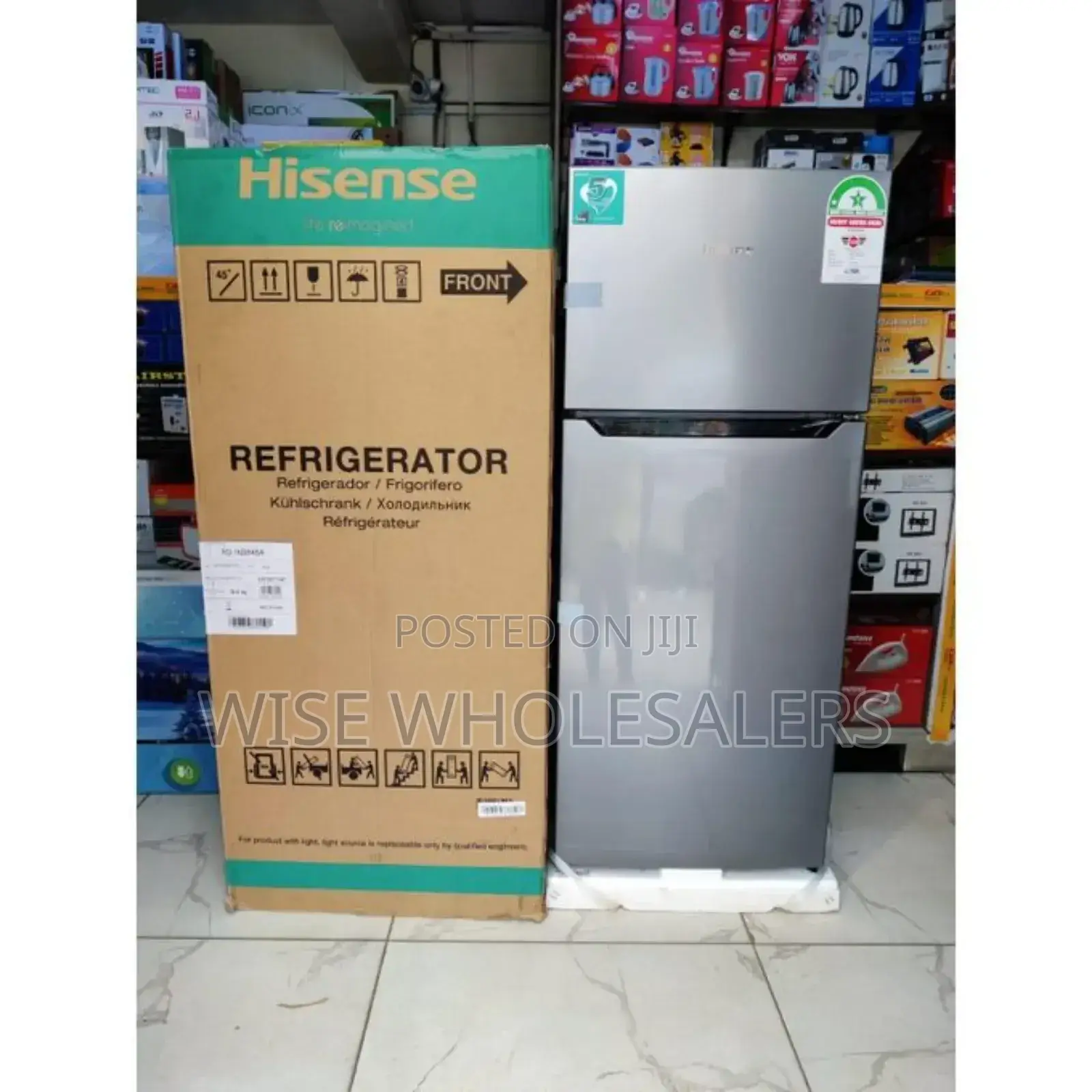 Hisense Double Door Fridge 121l Ref120dr