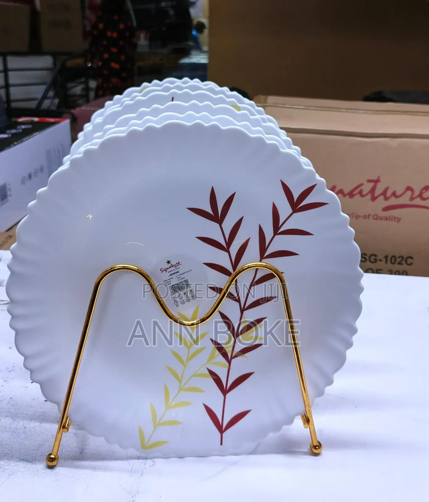 10" Signature Plates
Available at 
Set of 6 PCS