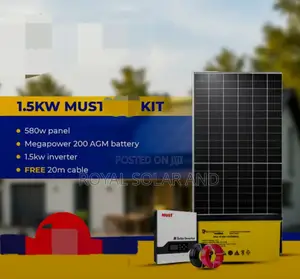 1.5kw Must Solar Kit