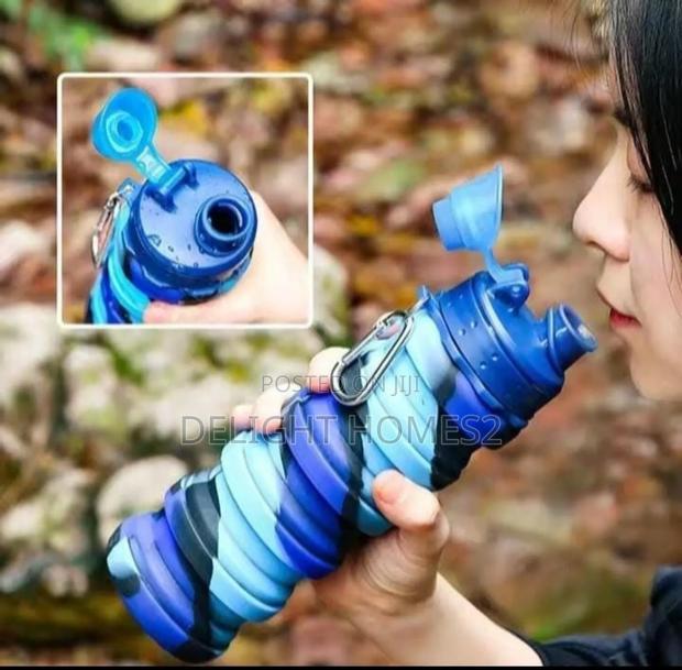 Collapsible/Space Saver Water Bottle-Alp - thumbnail 2