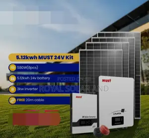 5.12kw Lithium Solar Kit 3.2kva Inverter