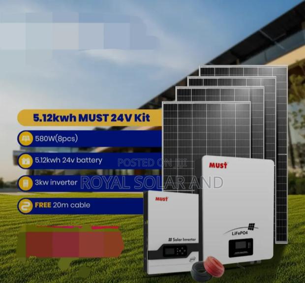 5.12kw Lithium Solar Kit 3.2kva Inverter - main view